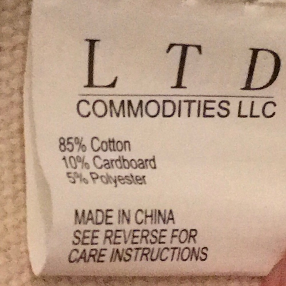 FINAL MARKDOWN Ladies’ LTD Commodities Letter “C” Tote Bag - Picture 8 of 8